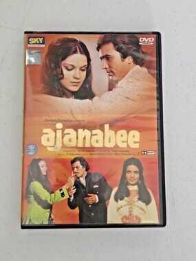 Ajnabee DVD- Rajesh Khanna, Zeenat Aman, Bollywood Classic/ English Subtitles
